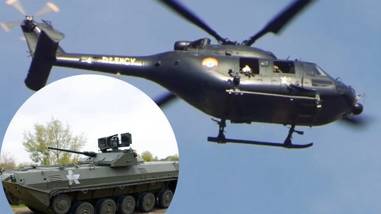 Indian Army Deploys Attack Helicopters and BMPs in Jammu & Kashmir After Pahalgam Attack