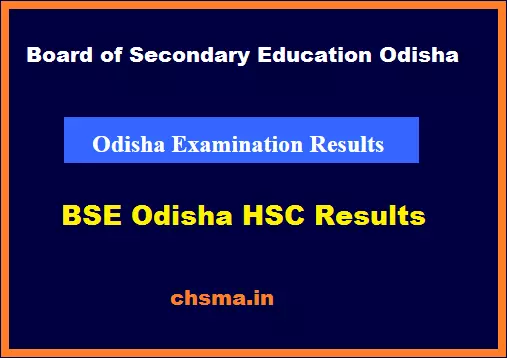 BSE Odisha Matric Result 2018