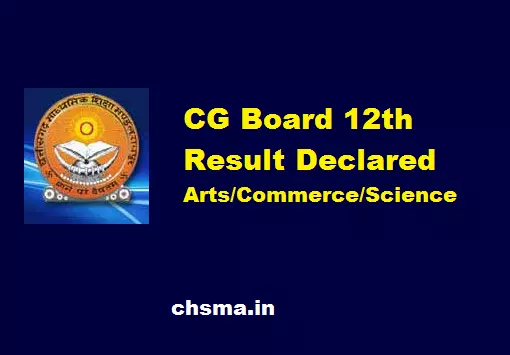 CG Board 12th Result 2017